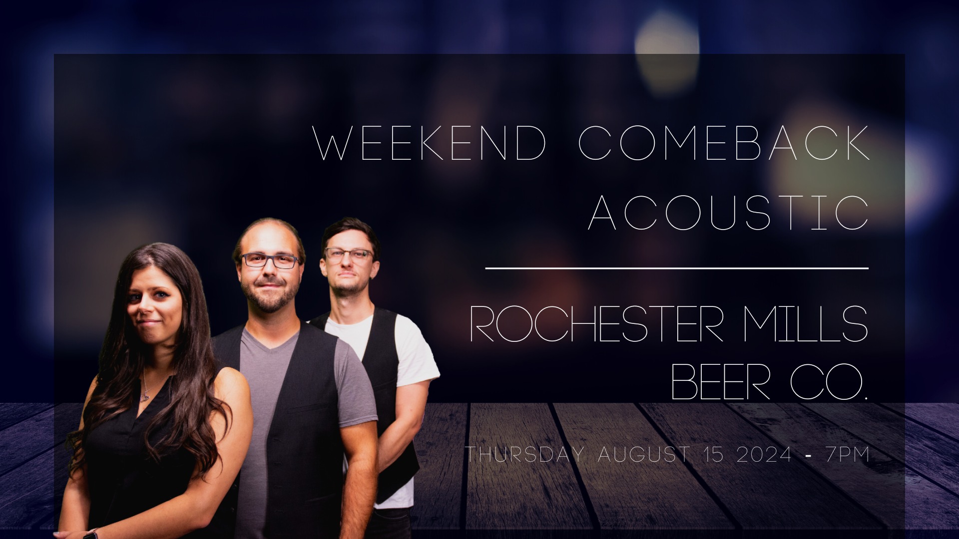 Acoustic at Rochester Mills Beer Co.